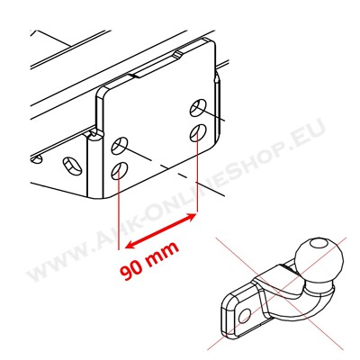 Gancio Di Traino Gancio Di Traino Rimorchio 4000 Kg Gancio Di - Foto 7