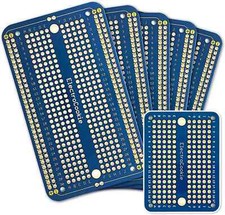 Electrocookie Solderable Breadboard PCB Board for Electronics Projects Compatibl