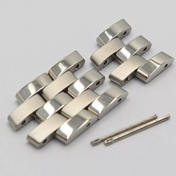 Gucci Véritable 3 Maillons 5500L Montre Homme Ceinture Bracelet Pièces Argent 18mm