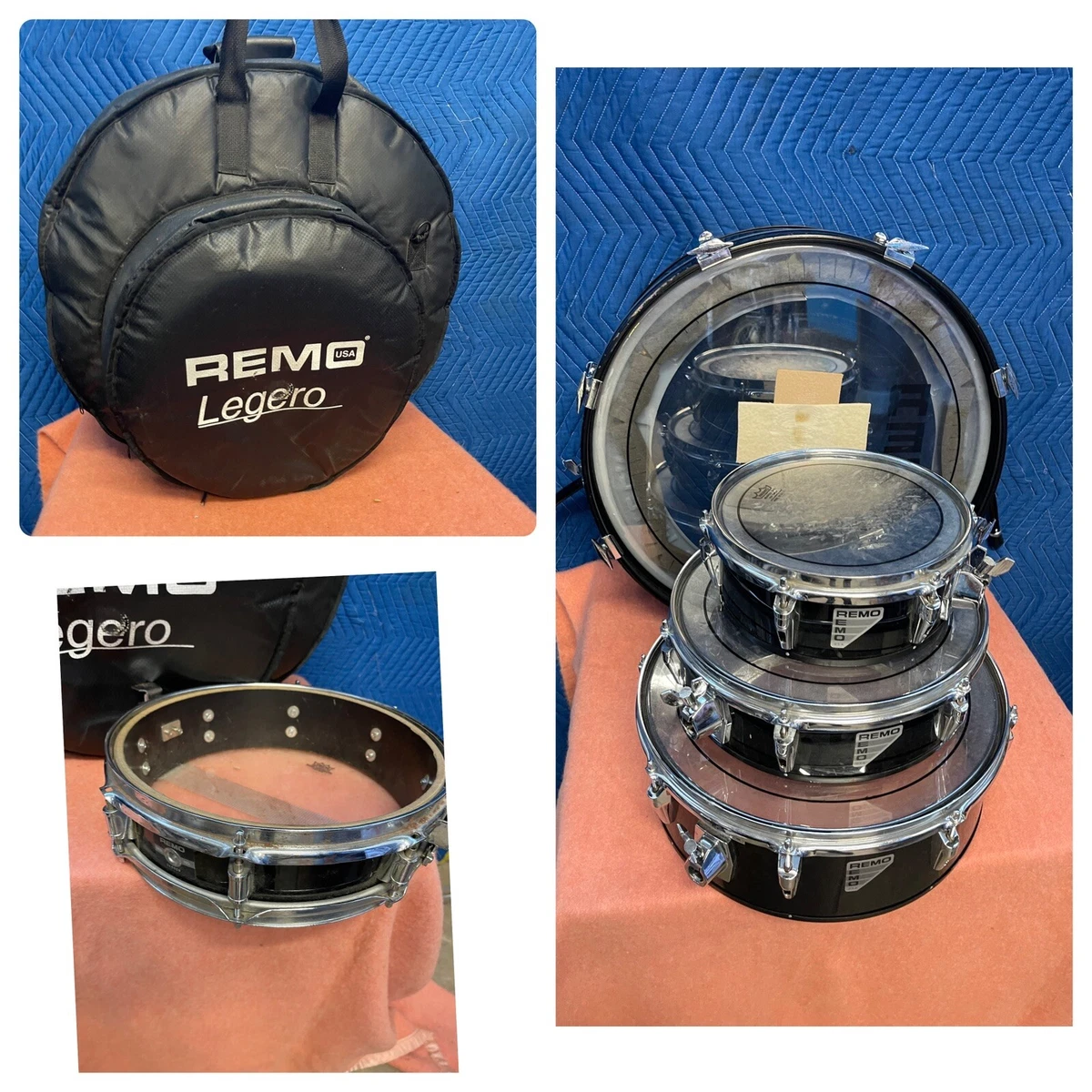 Black Snare Drum Heads