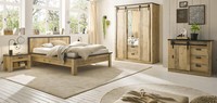 Schlafzimmer Set 5-Teilig Used Wood Hell Und Anthrazit SchlafzimmermöBel Stove