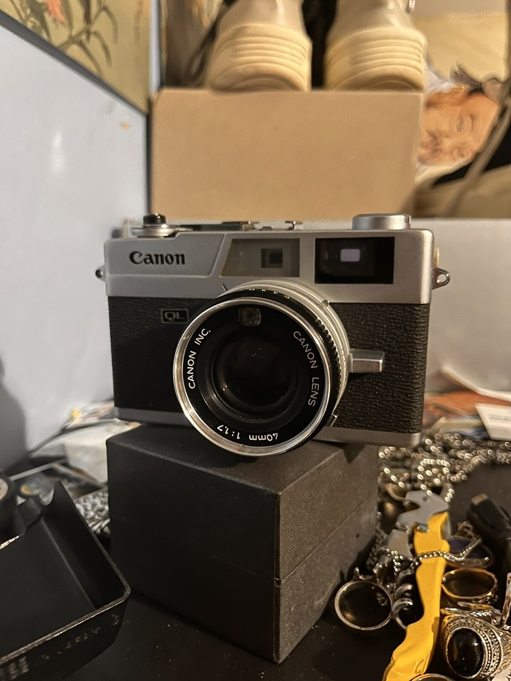 Canon Canonet QL17 GIII G3 35mm Rangefinder Film Camera Meter With ...