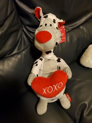 Zebra Animated Rising Neck Pal Your Love Keeps Lifting Me Higher Valentine's Day