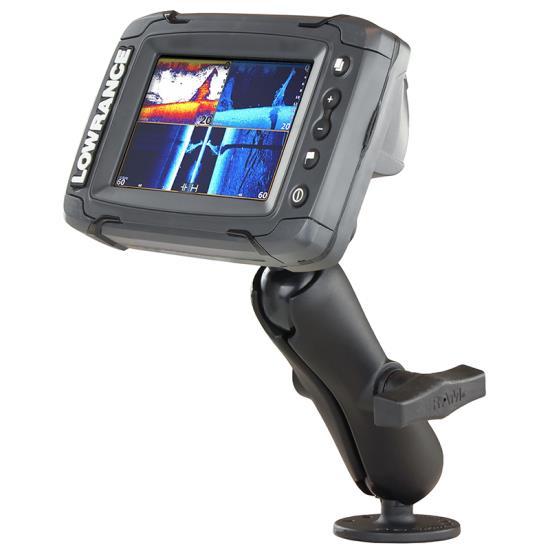 RAM MOUNT RAM-101-LO11 | Supporto Nautico Lowrance Elite-5 e Mark-5 - 2