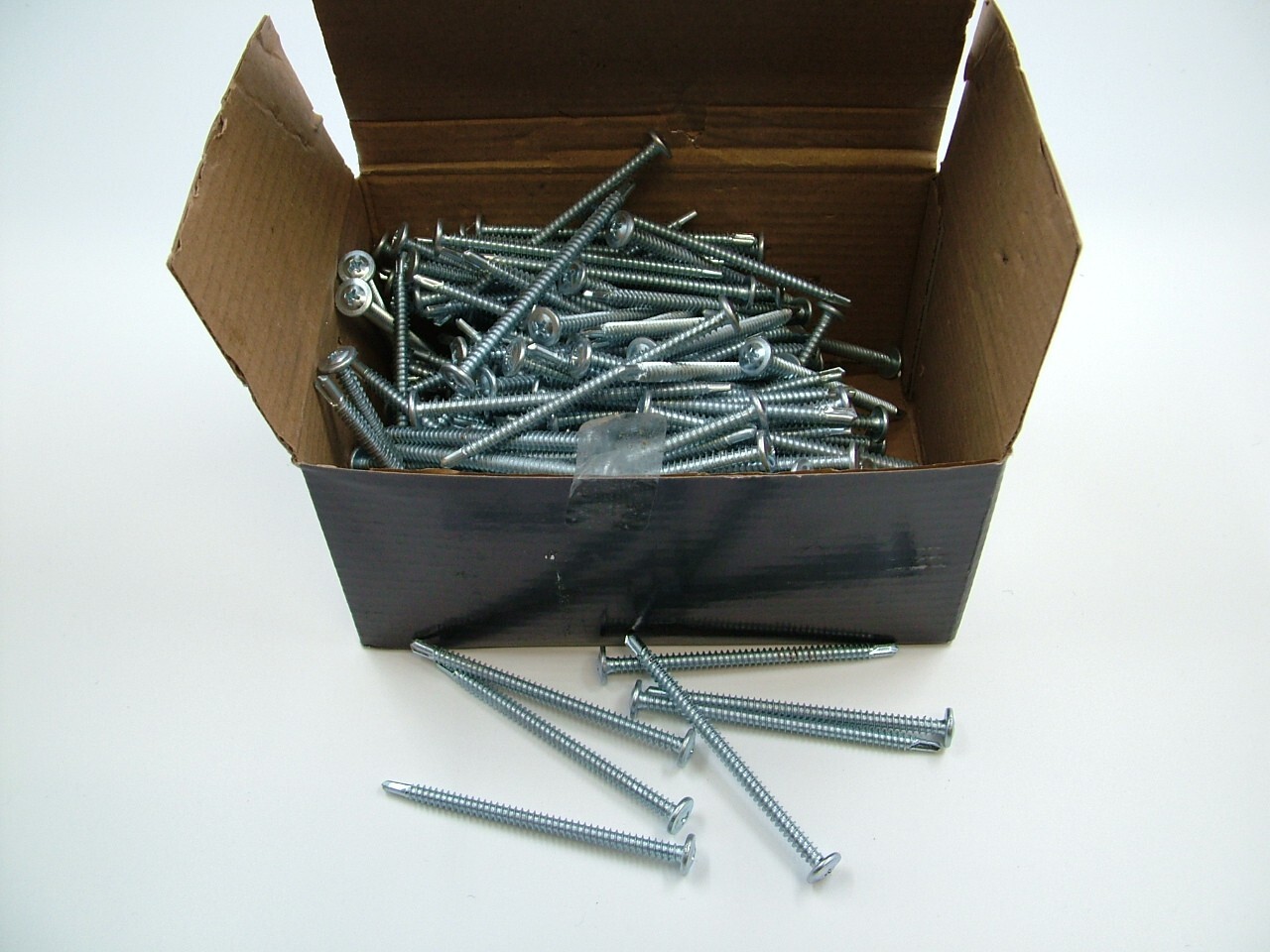 BAYPOLE SELF DRILLING TAPPING SCREW WAFER HEAD uPVC BAY WINDOW 4.8x100mm box 200