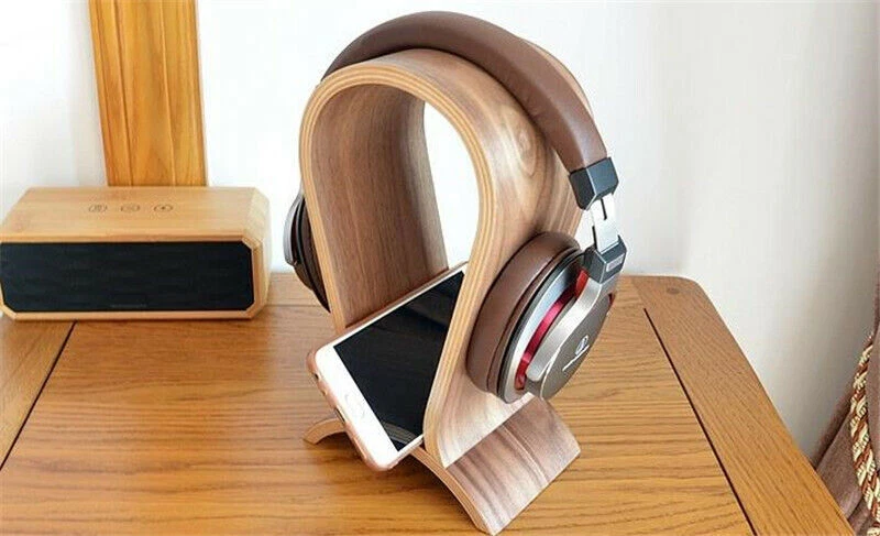 Support Casque Porte Casque Support De Casque En Bois Massif