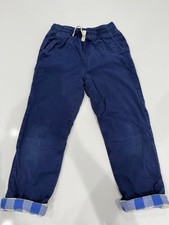 Hanna Andersson Lined Navy Blue Cargo Pants Size 130 U.S. 8