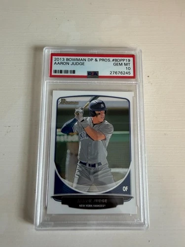 2013 Bowman DP & Pros Aaron Judge Card #BDPP19 PSA 10 ROOKIE RC YANKEES