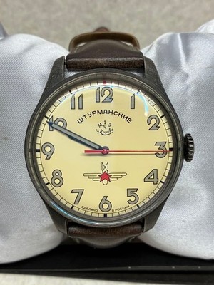 STURMANSKIE Gagarin hand-wound wristwatch, serial number No. 105/500.