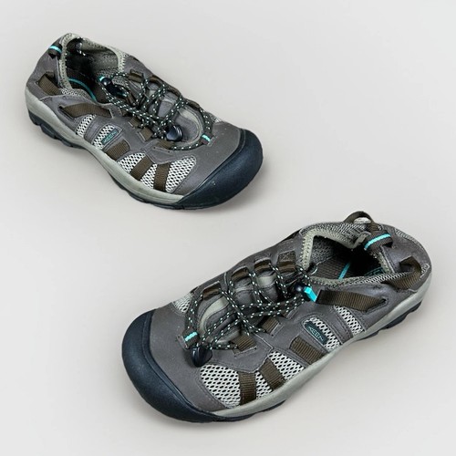 KEEN Leather Upper Hiking Comfort Shoes GDC 0211 Women's Size 9 EU 39.5
