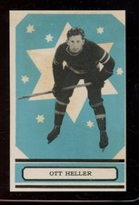 1933-34 O-PEE-CHEE Hockey #16A Ott Heller Glue On Front PR LOOK!