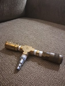 air hose splitter brass