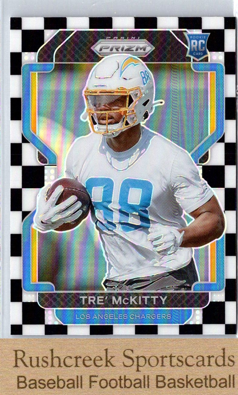 Tre' McKitty Panini Prizm #416 Black & White Checker