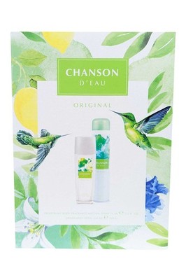 Coty Chanson D'Eau Parfum Deo Spray 75ml Deo Spray 200ml Damenduftset