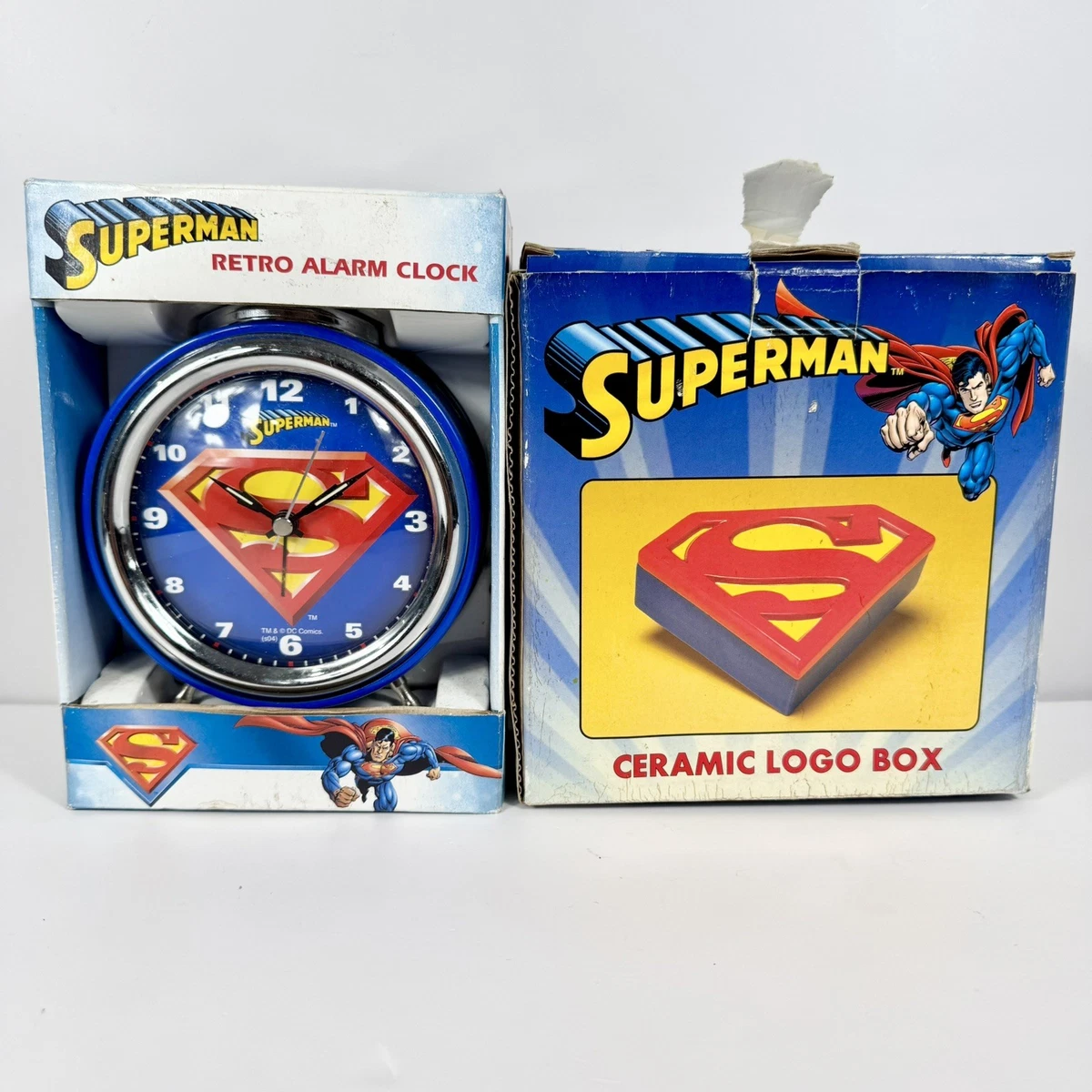 スーパーマン アラームクロック Superman Clock In Collectible Alarm Clocks (1970-Now) for sale | eBay