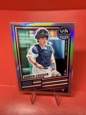 2026 Panini Stars & Stripes Prizm - Andrew Costello #32 Silver Prizm (RC)