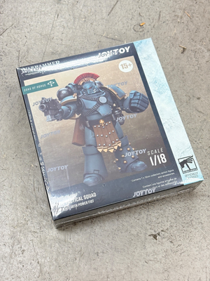 #ad JT9572: JoyToy WH40K SONS OF HORUS MKIV SGT POWER FIST 1 18 Action Figure $36.99