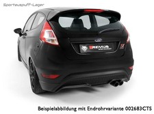 Remus Komplettanlage Ford Fiesta ST MK7 Typ JA8 ST 2x84mm Carbon schräg