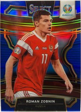 Roman Zobnin 85/225 Terrace Blue Prize Select UEFA Euro 2020