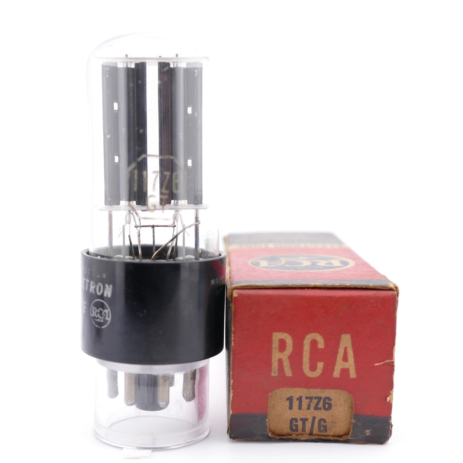 One RCA 117Z6GT Tube NOS NIB Rectifier Doubler Strong/Balanced TV-7 Results