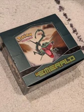 EMPTY BOX Pokemon TCG EX Emerald Booster Box 2005 Rayquaza Vintage NO CARDS