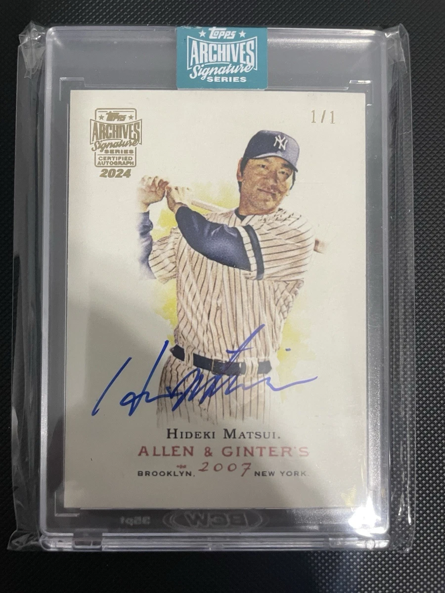 Hideki Matsui Original Baseball Sports Trading Cards for sale | eBay