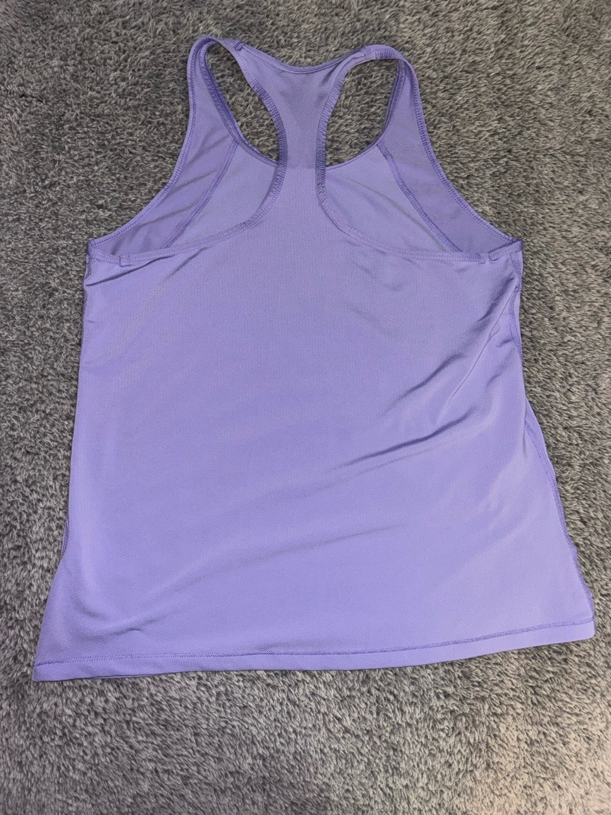 Nike Dri-Fit Women's Purple Racerback Tank Top Size Medium thumbnail 6