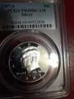 1997-S Kennedy Silver Proof PCGS PR69DCAM Kennedy Half Dollar Silver Proof Cameo