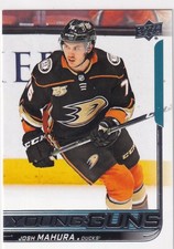 18/19 UD UPDATE JOSH MAHURA YOUNG GUNS RC SP ROOKIE #514