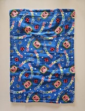 Homemade Large Baby Burp Cloth approx 19" 13" Cotton- Cocomelon