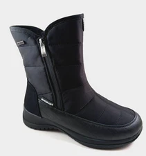 Wanderlust Lindsay Black Mid Calf Waterproof Winter Snow Boots