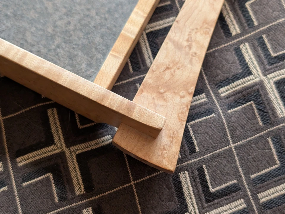 Bandeja para servir Davin & Kesler Inc ojo de pájaro arce grande 24 X 12 pulgadas  Foto 4 de 4