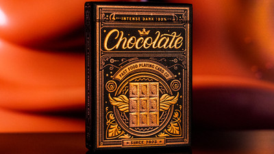 Chocolate Playing Cards by FFP Schokolade Poker Kartenspiel rotbraun limitiert