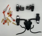 GIJoe Classified Metal-Head Leg & Backpack Missile Launchers Lot - 1/12 Scale