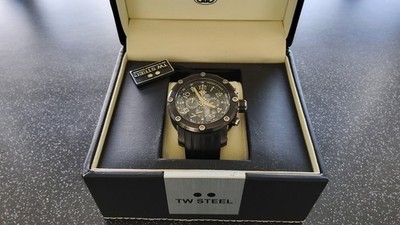 TW Steel Grandeur Tech Emerson Fittipaldi Armbanduhr für Herren (TW609)