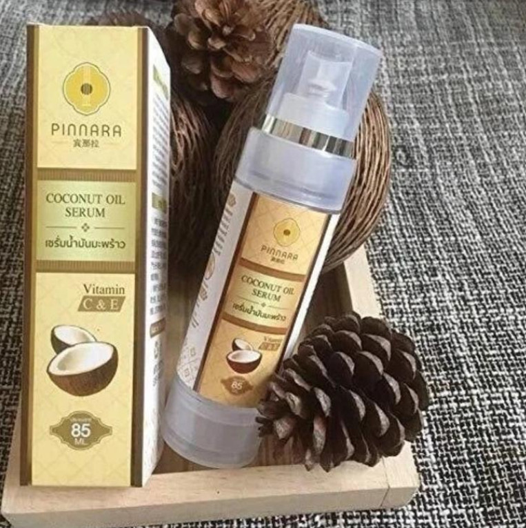 Siero Olio di Cocco con Vitamina C e E 85ml | Viso e Capelli Non Unge - 1