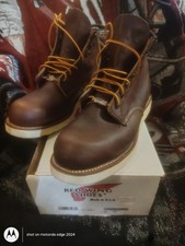  Rare Red Wing 1987 Eric Clapton Classics Brown Leather Vintage Boot size 10 D