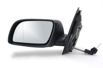 Außenspiegel passend für VW Polo 02 9N 10/2001-04/2005 links Fahrerseite schwarz