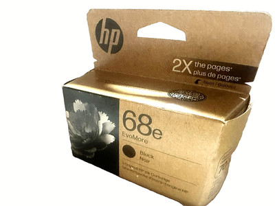  ORIGINAL HP 68e Black High Yield Ink Cartridge EXP 02/2027 7FP22TN LOW PRICE