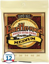 Ernie Ball 2002 Earthwood 80/20 Bronze Acoustic Guitar Strings - .013-.056