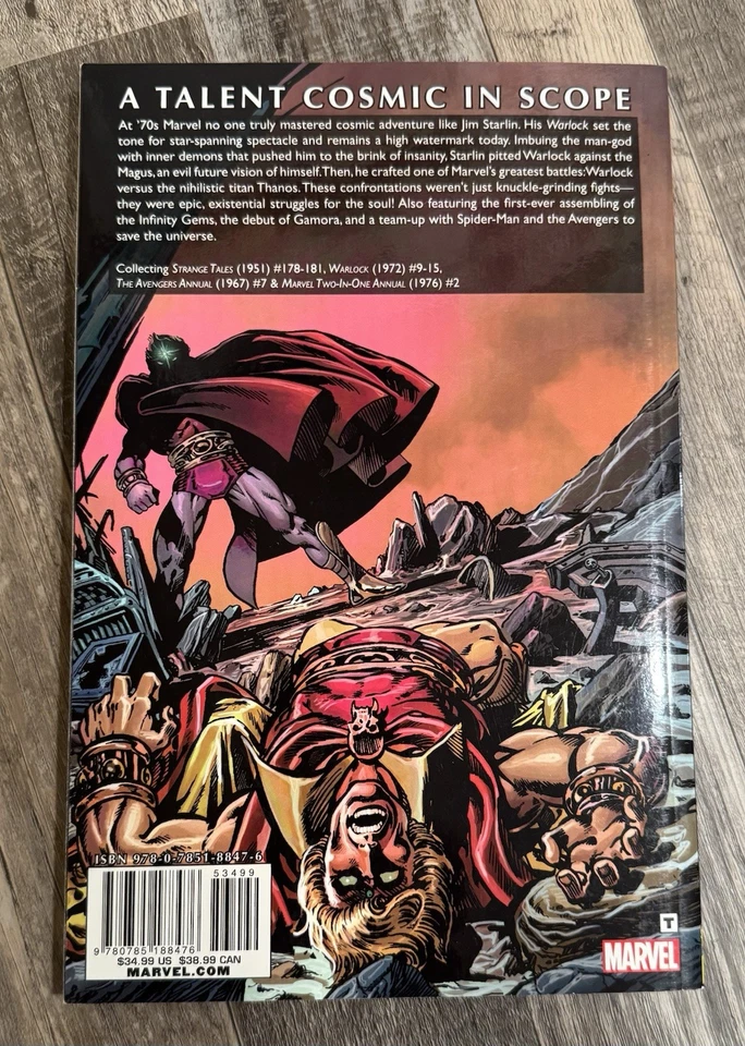 Warlock de Jim Starlin: The Complete Collection (Marvel Comics 2014) Foto 4 de 4