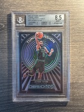 2021-22 Panini Obsidian - Tunnel Vision Jayson Tatum Electric Etch Purple /75