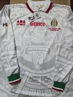 ABA Sport Mexico White JERSEY L/S Seleccion Mexicana 1998 reedicion Aba Sport