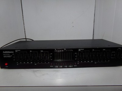 Vintage 1990s AUDIO SOURCE  EQ Eleven Stereo Graphic Equalizer Spectrum Analyzer