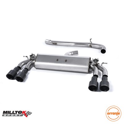 Milltek Auspuff Audi S3 8V.2 - Ab-Kat-Auspuffanlage ohne Resonanz (lauter) w
