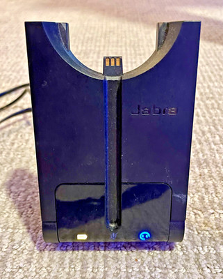 Jabra Pro 920 Charging Stand & 3 Cables- Black 920-65-508-105 *FREE SHIPPING