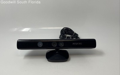 Microsoft Xbox 360 Kinect Model 1414 Black Video Gaming Motion Sensor Not Tested