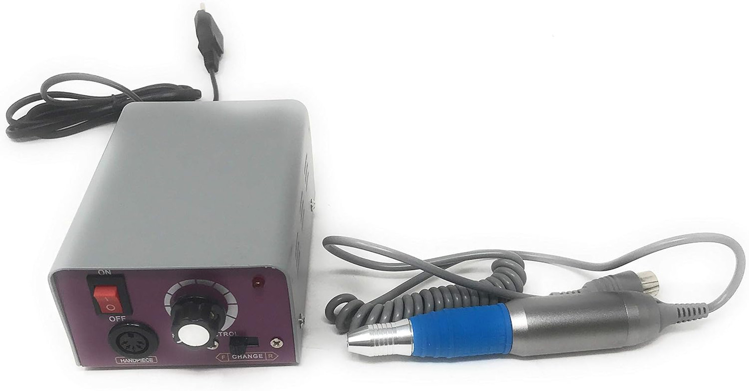 Fresa Unghie Professionale 35000 Giri con Pedale - Kit Ricostruzione Completo