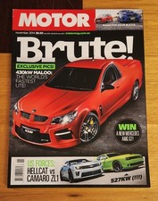 Motor magazine - November 2014 - Dodge Hellcat v Chevrolet Camaro ZL1