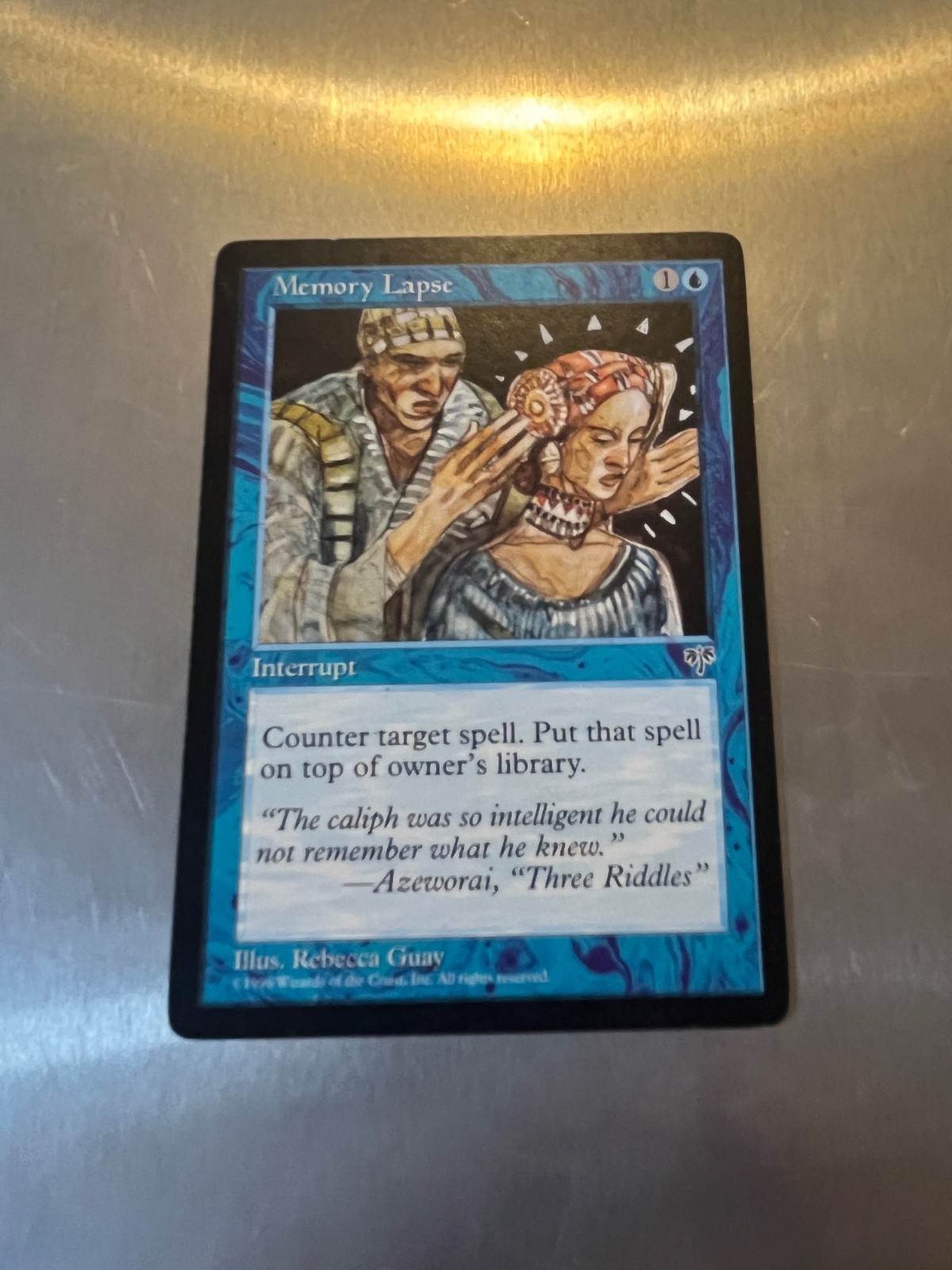 Memory Lapse 1996 Mirage Magic Cards, COMBINED SHIPPING